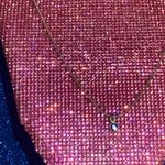 Boutique September Birthstone Necklace Blue Bling Rhinestone Birthday Zodiac Month gift Photo 11