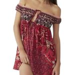 Free People NWT Bali Mariposa Babydoll Dress In Strawberry Combo, Sz XS Photo 2