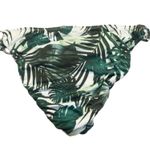 Chaser Green Leaf Tropical Print Bikini Bottom Size M Photo 2