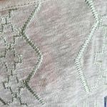 Sundance  Linen Embroidered Top Cream Sz Large Photo 4