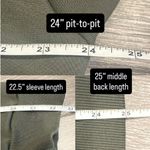 Pangaia Olive Green Heavyweight Organic Cotton Hoodie Lounge Active Streetwear Size L Photo 8