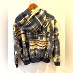 Polo Ralph Lauren Patchwork Fleece Sweatshirt Hoodie Size S Tan Photo 1