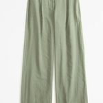 Abercrombie & Fitch  Linen-Blend Tailored Wide Leg Pant Trousers Size S Photo 0