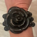 Bundle of Chunky Elastic Bracelets in Various Styles Most Brown, Black and Gray Photo 5