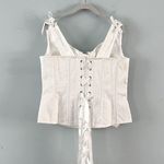 NWT Corset Story White Cotton Embroidery Anglaise Overbust with Gathered Bust Size undefined Photo 2