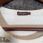 J. McLaughlin  Gold Chain Pattern Long Sleeve Top Catalina Cloth Equestrian Large Photo 1