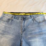 Woman Within  Distressed Skinny Jeans Size 18W 28” Inseam Light Wash Photo 6