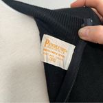 Pendleton Vintage Womens Black Turtleneck Small Virgin Wool Sweater Pull Over Photo 4