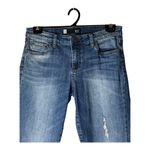 Kut From The Kloth  Jeans Women 10 Medium‎ Wash Catherine Boyfriend Distressed Photo 2