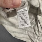 Loft  Shirt Womens XL White Gray Striped Long Sleeve Boat Neck Casual Top Tee Photo 5