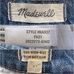 Madewell Jeans The High-Rise Slim Boyjean in Neal Wash: TENCEL Denim Edition 27 Photo 8