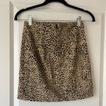 Brandy Melville  Leopard Skirt Photo 1