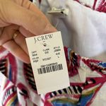 J.Crew  Womens Off the Shoulder Floral Linen Blend‎ Mini Summer Dress Size Large Photo 2