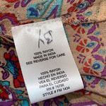 Patrons of Peace ‎ Womens Paisley Cold Shoulder Boho Dress Multicolor Small Photo 6