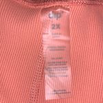 Dip clothing Dip Woman's 2X Ribbed Capri Leggings Orange Gym Workout Yoga Photo 6