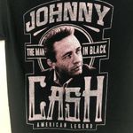 4/$25 Johnny Cash Graphic Band Tee Shirt Black Photo 2