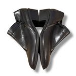 Time and Tru Black Faux Leather Side Zip Memory Foam Ankle Booties Sz 10 W Photo 3