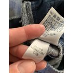 Lands' End Womens Size 12P Pull-On Pants Mid Rise Wide Leg Linen Blend Blue Photo 9