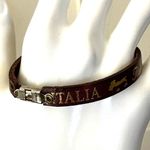 Italia Italian leather bracelet Photo 4