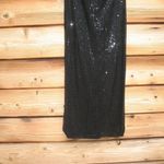 Mac Duggal 70130 Black Sequined Spaghetti Strap Cut Out Gown Photo 8