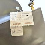 NWT Vintage Rodo Gray Leather Accordion Shoulder Bag Photo 7