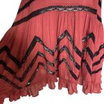 Free People Intimately Tunic top trapeze Dress voile & lace polka dot swing tank Size XS Photo 5