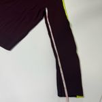 ZARA BURGUNDY SWEATER WITH ZEON STRIPE SLEEVE SIZE S Photo 7