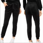 house of harlow nicole richie velvet velour black pants joggers size XS DR Photo 1