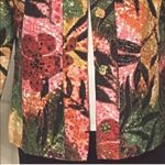 Chico's Chico’s Shimmering Flora Donya Jacket 2 Medium 12 Photo 2