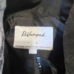 Revamped  Black & Neon Green Women’s Windbreaker Photo 2