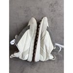 Brunello Cucinelli Auth  Cream Tan Suede W/microbeads Low Top Sneakers EU37.5 US7 Photo 4