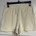 Nike WOMENS CREAM HIGH WAIST SHORTS SMALL Photo 0