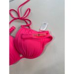 Shade & Shore  set Two Bikini Top 34C Push Up‎ Padded Pink & Black Photo 6