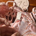 Power 2 the Flower One Piece Swimsuit ✨💫⭐️ Pink Size M Photo 6