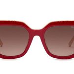 CHOPARD SUNGLASSES SCH319M 09LB Shiny Full Red / Gold / Brown Gradient Photo 1
