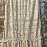 Soulmates NWT  crocheted cream maxi skirt size Large Photo 0