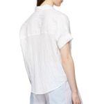 Rag and Bone  White Tie Shirt Photo 9