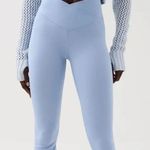 Aerie  Light Blue Crossover Leggings Flared Photo 0
