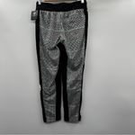 Champion Women's Slim Track Sweatpants Joggers in Black/Exploded Houndstooth XS Photo 3