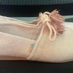 Toms  Kelli Beige Tassel Slip-On Flat Rose Gold 7.5 Photo 4
