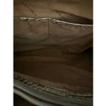 Brahmin  Finley Carryall sterling tote bag  purse shoulder Silver/brown 15x12 Photo 6