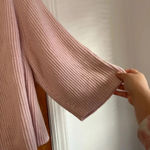 Lou & grey  BABY PINK RIBBED SWEATER Photo 3