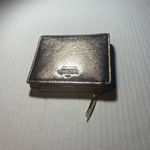 Kate Spade New York Women’s Bifold Wallet Gold Crinkled Metallic Photo 7