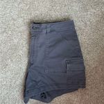 Hollister Gray Cargo Shorts with Cotton Blend Photo 2