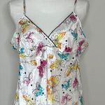 Vintage Butterfly Chemise White Size L Photo 1