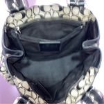 Coach Soho Pleated Hobo Bag w Wallet Monogram Canvas Buckle Y2K Logo Preppy Photo 9