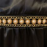 Francescas Amelia Pearl Embellished Baby Doll Dress SZ Medium Black Photo 3