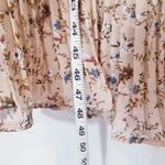 Hayden  Los Angeles Blush Floral Pleated Midi Dress Photo 5