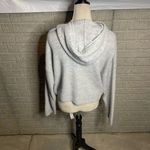PINK - Victoria's Secret Victoria's Secret Pink Womens Ribbed Cropped Hooded Sweater Size Large‎ Photo 2