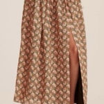 J.Crew New  Collection side-slit maxi skirt in Ratti prism floral Pull On Size XS Photo 0
